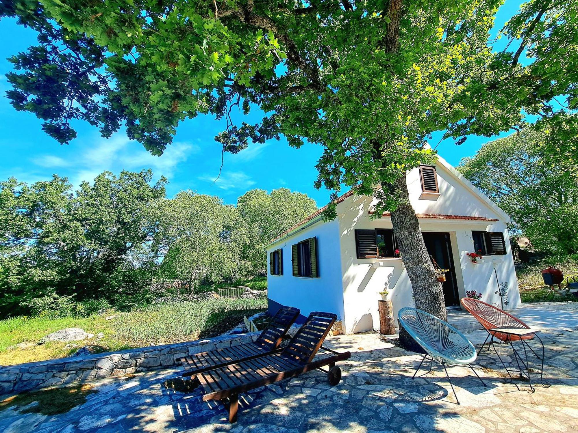 Relaxing Dalmatian House In Village Ljubitovica Εξωτερικό φωτογραφία