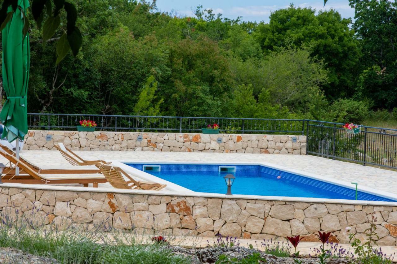 Relaxing Dalmatian House In Village Ljubitovica Εξωτερικό φωτογραφία
